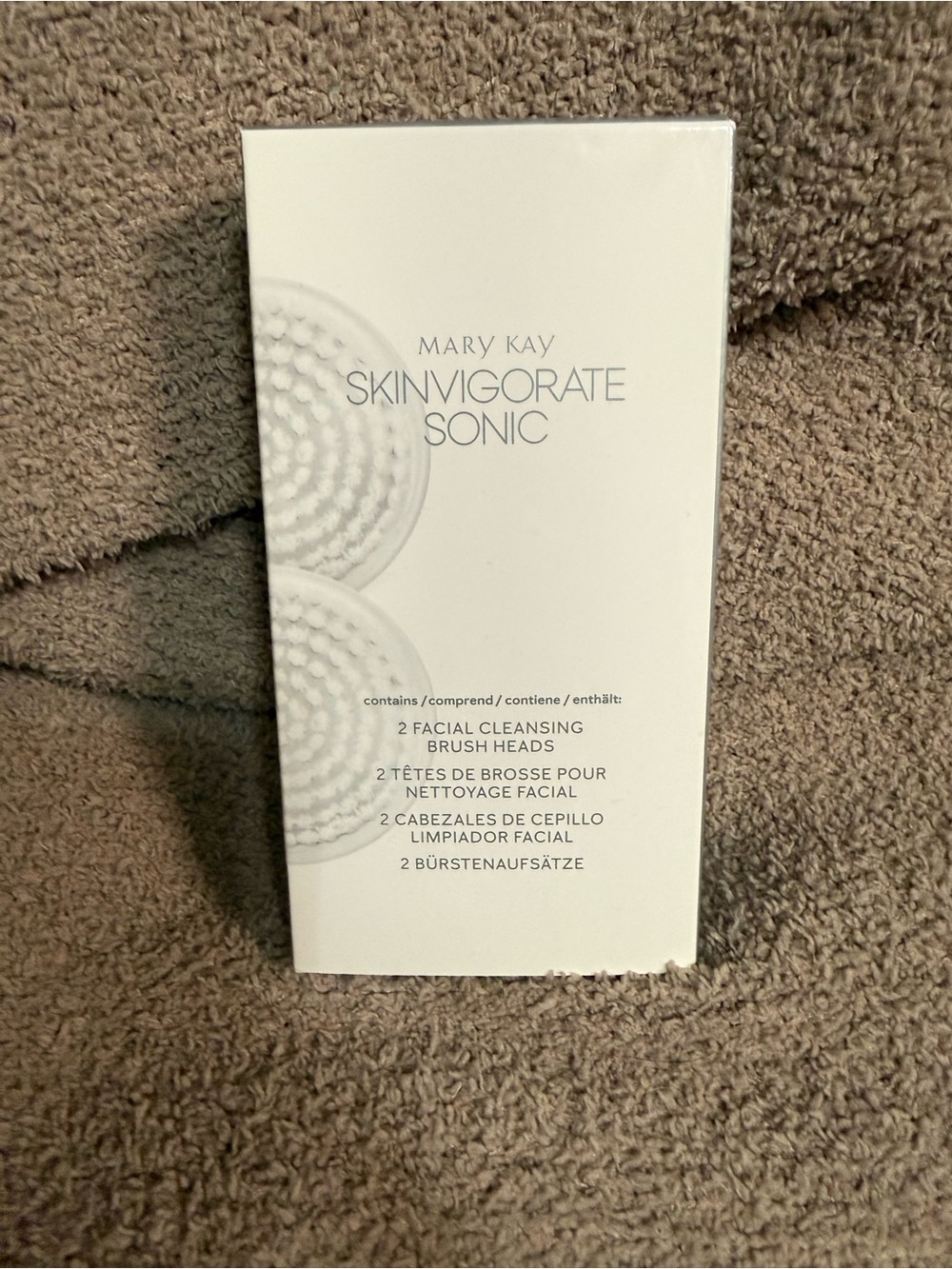 Mary Kay Skinvigorate Sonic Facial Brush Heads - White